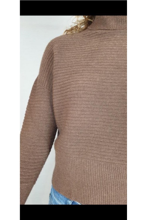 JERSEY CARTA LIBERA MARRON