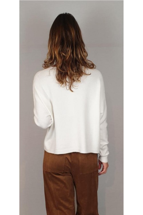 JERSEY CARTA LIBERA BLANCO