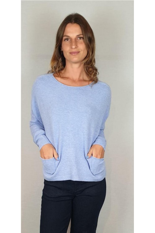 JERSEY CARTA LIBERA AZUL