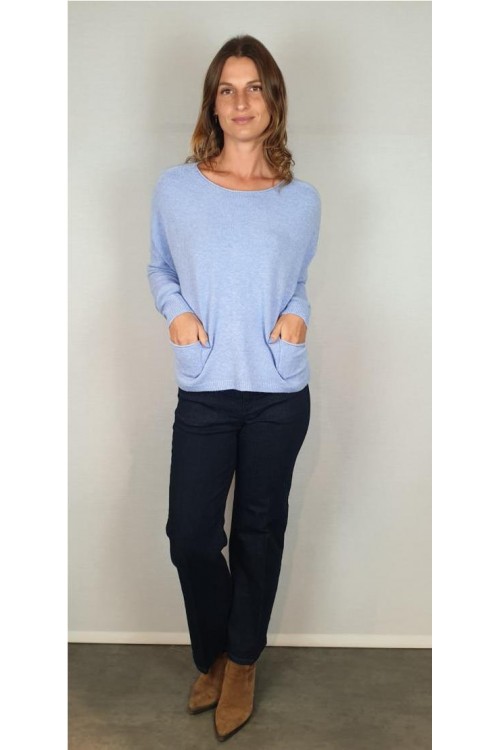 JERSEY CARTA LIBERA AZUL