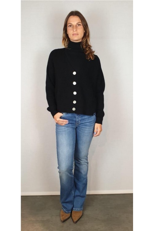 CHAQUETA CARTA LIBERA NEGRO