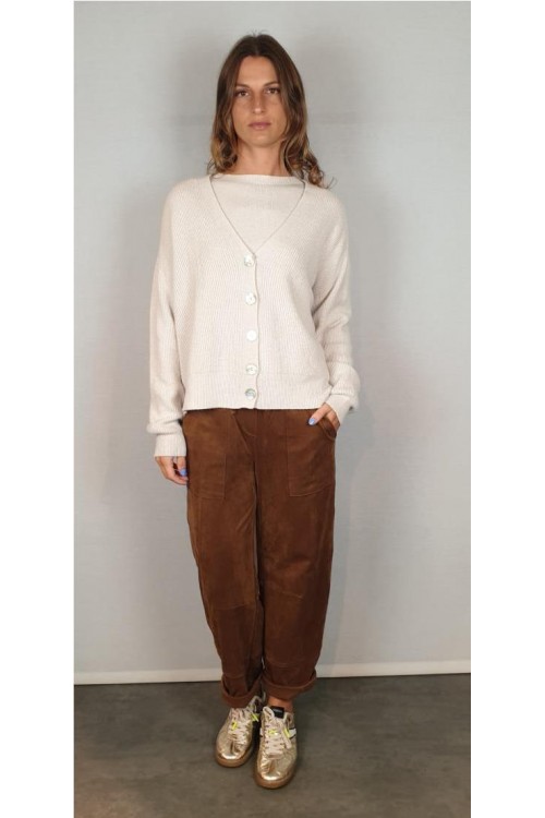 CHAQUETA CARTA LIBERA BEIGE