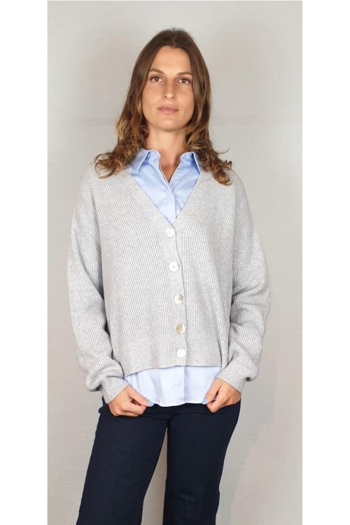 CHAQUETA CARTA LIBERA GRIS...