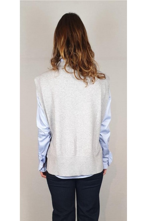 CHALECO CARTA LIBERA GRIS MARENGO