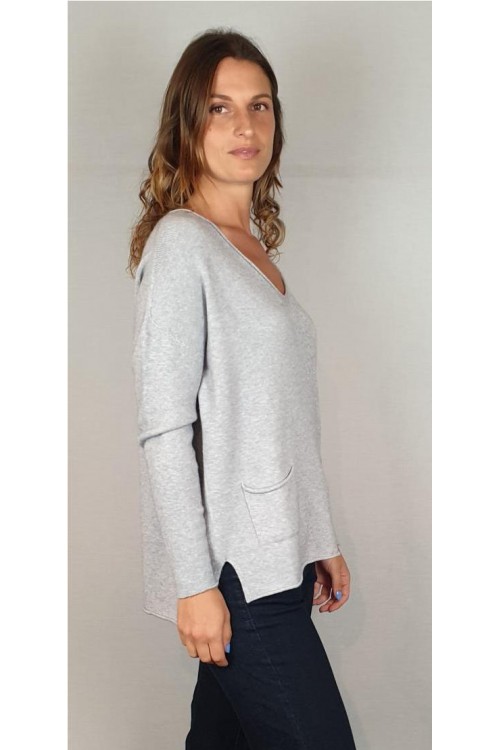 JERSEY CARTA LIBERA GRIS MARENGO