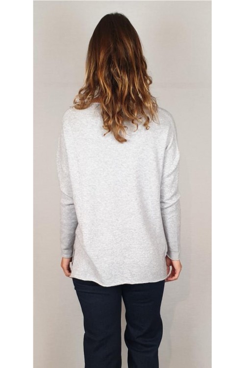 JERSEY CARTA LIBERA GRIS MARENGO