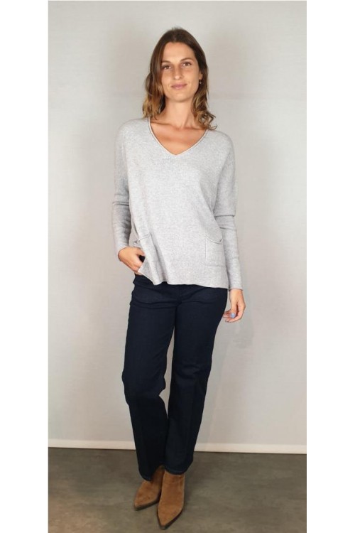 JERSEY CARTA LIBERA GRIS MARENGO