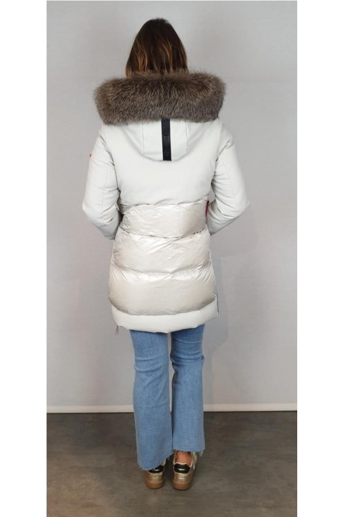 PARKA DICHI GRIS CLARO