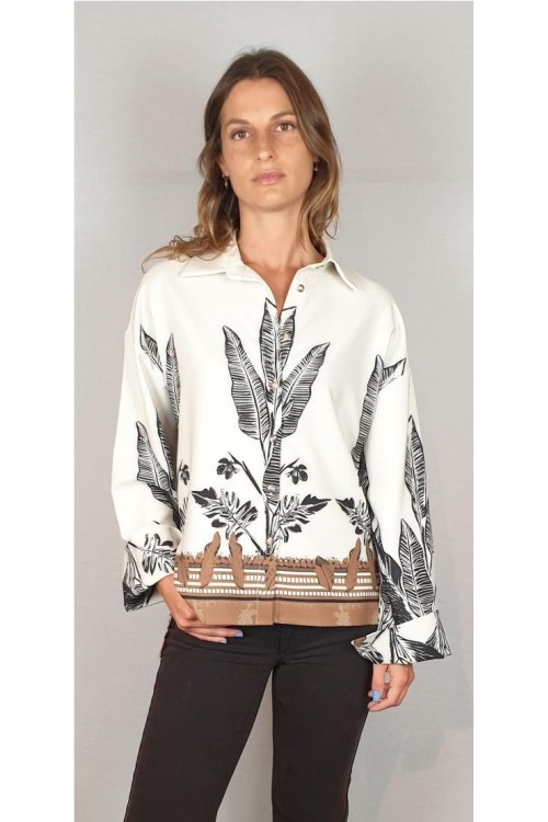 CAMISA HONGO ESTAMPADO