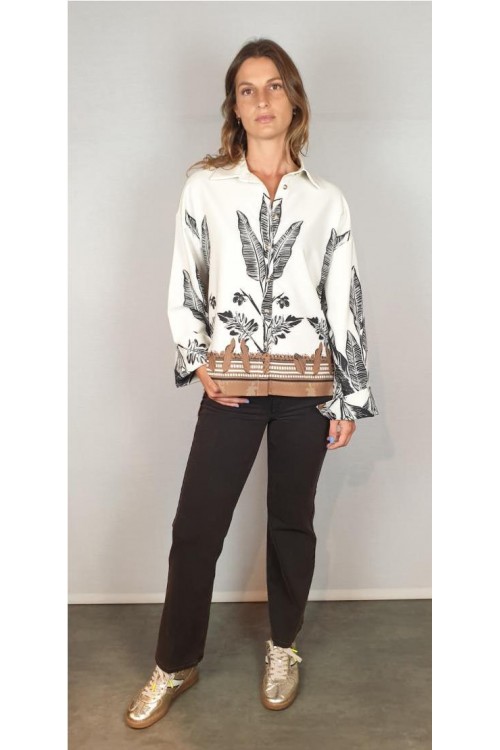 CAMISA HONGO ESTAMPADO