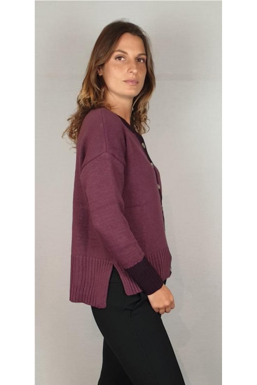 CHAQUETA QUINTO PUNTO BURDEOS 2