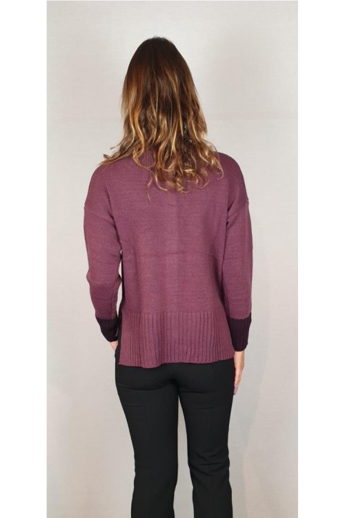 CHAQUETA QUINTO PUNTO BURDEOS