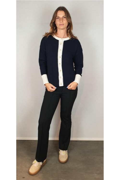 CHAQUETA QUINTO PUNTO AZUL MARINO