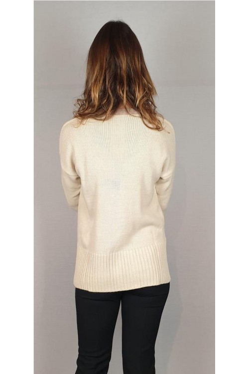 JERSEY QUINTO PUNTO BEIGE