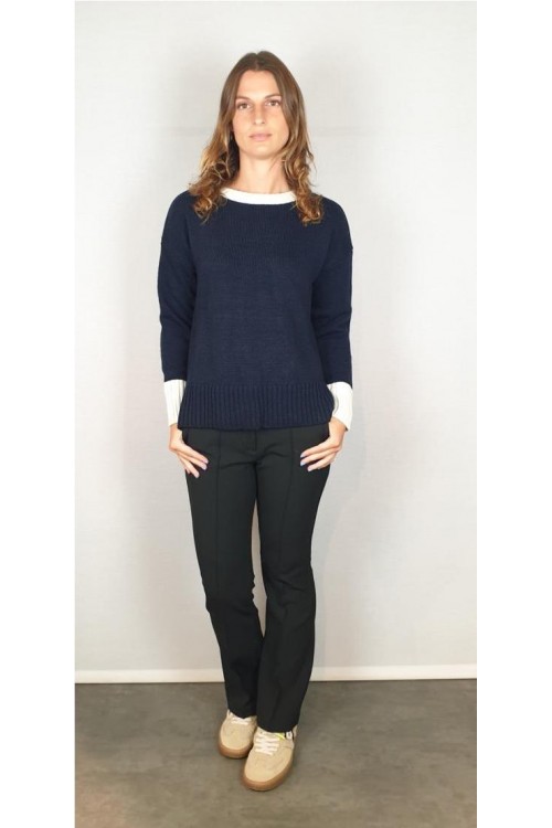 JERSEY QUINTO PUNTO AZUL MARINO