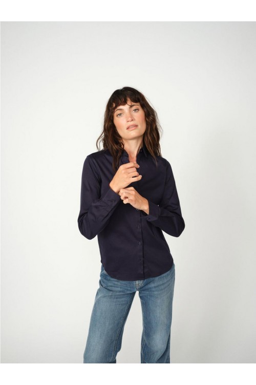 CAMISA MOS MOSH AZUL MARINO