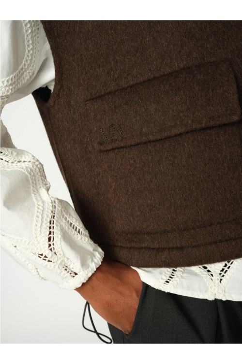 CHALECO MOS MOSH MARRON