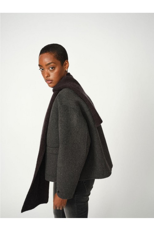 CHAQUETA MOS MOSH GRIS CLARO