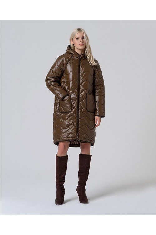 ABRIGO SURKANA MARRON