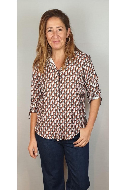 BLUSON PRIVILEGE ESTAMPADO