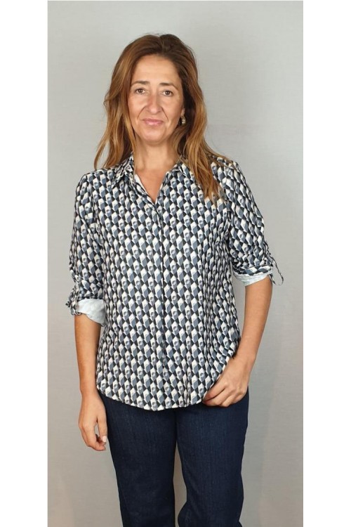 BLUSON PRIVILEGE GRIS CLARO