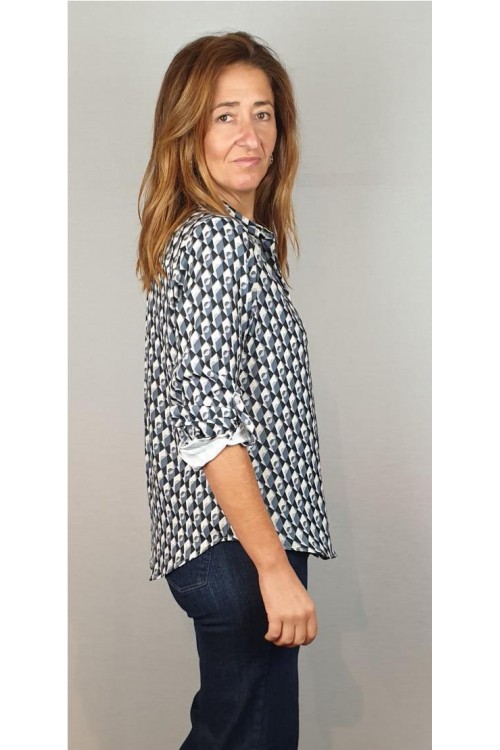 BLUSON PRIVILEGE GRIS CLARO