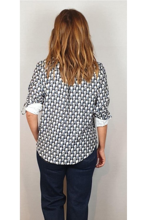 BLUSON PRIVILEGE GRIS CLARO