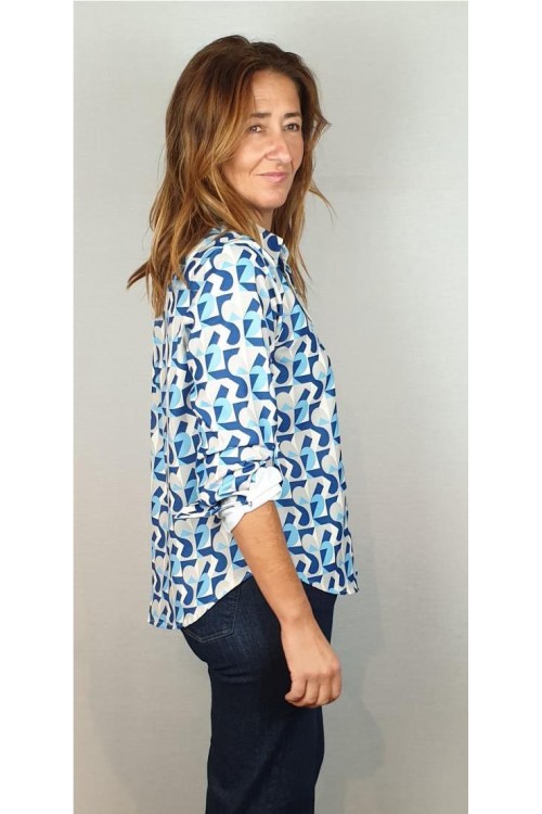 BLUSON PRIVILEGE AZUL 2