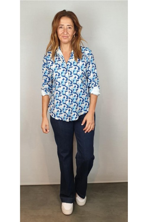 BLUSON PRIVILEGE AZUL