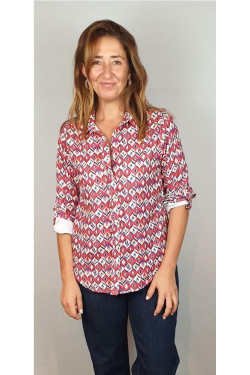 BLUSON PRIVILEGE ROJO