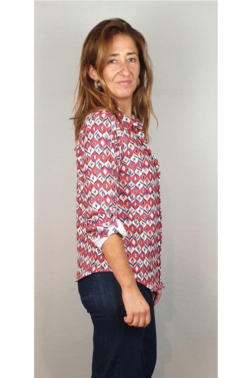 BLUSON PRIVILEGE ROJO