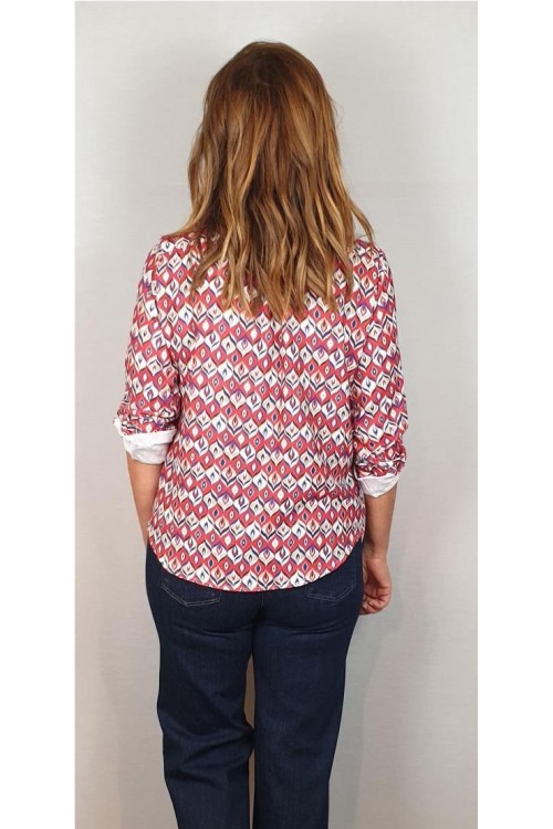 BLUSON PRIVILEGE ROJO