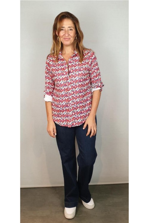 BLUSON PRIVILEGE ROJO