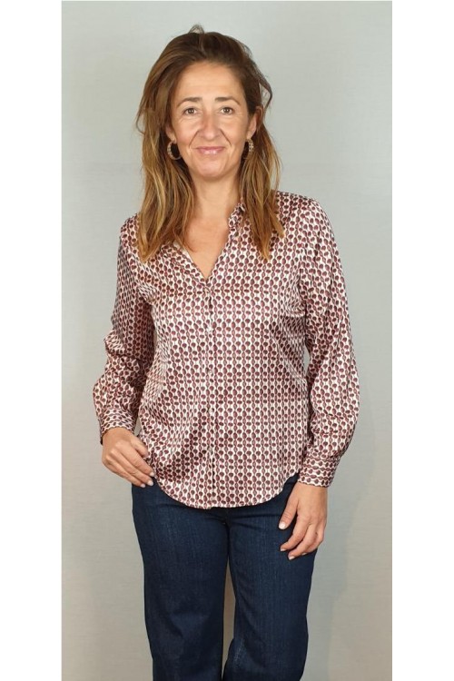 BLUSON PRIVILEGE GRANATE