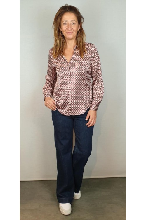 BLUSON PRIVILEGE GRANATE