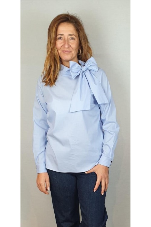 BLUSA CIVIT CELESTE