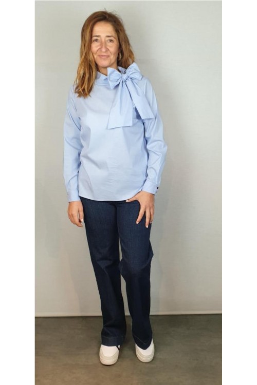 BLUSA CIVIT CELESTE