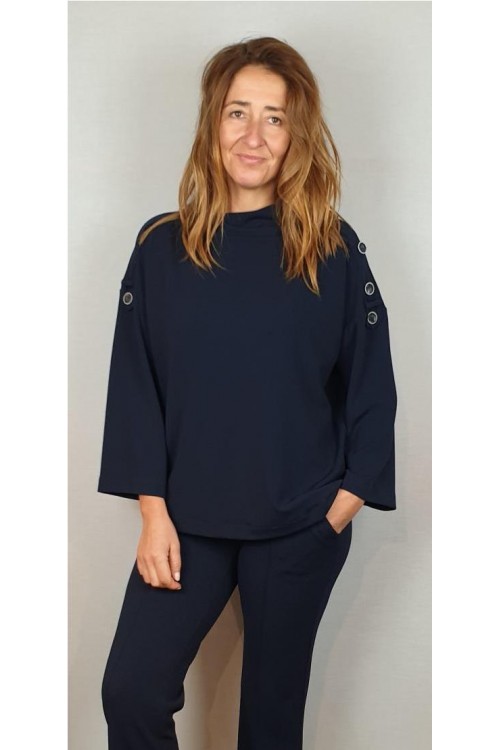 TOP CIVIT AZUL MARINO