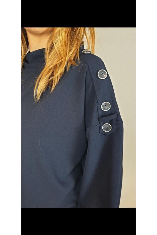 TOP CIVIT AZUL MARINO