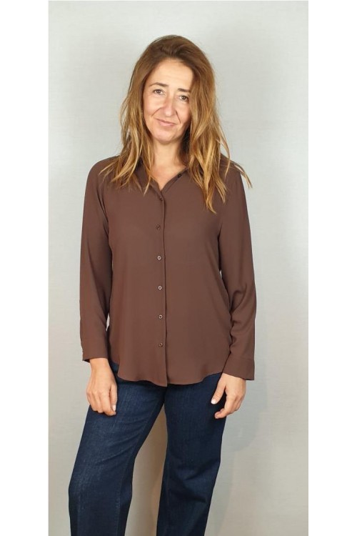 CAMISA CIVIT MARRON