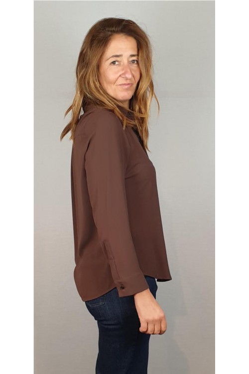 CAMISA CIVIT MARRON 2