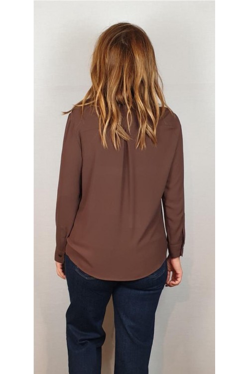 CAMISA CIVIT MARRON