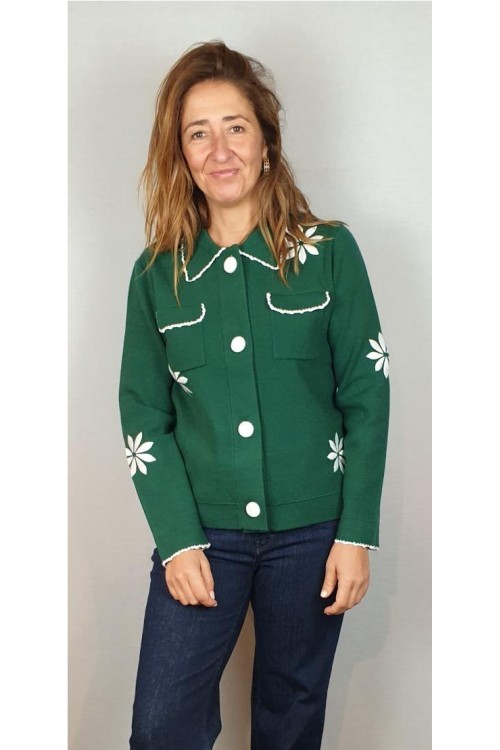 CHAQUETA LEO&UGO VERDE