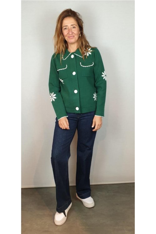 CHAQUETA LEO&UGO VERDE