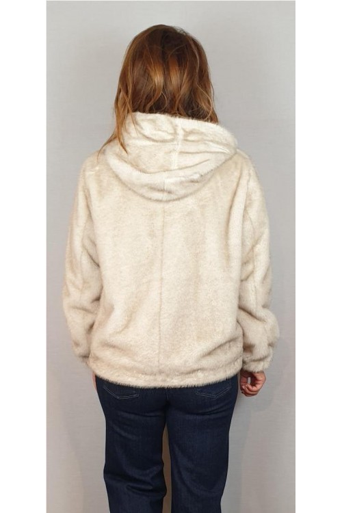 CAZADORA LIRAS BEIGE