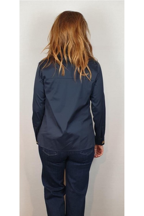 CAMISA LUIS CIVIT AZUL MARINO