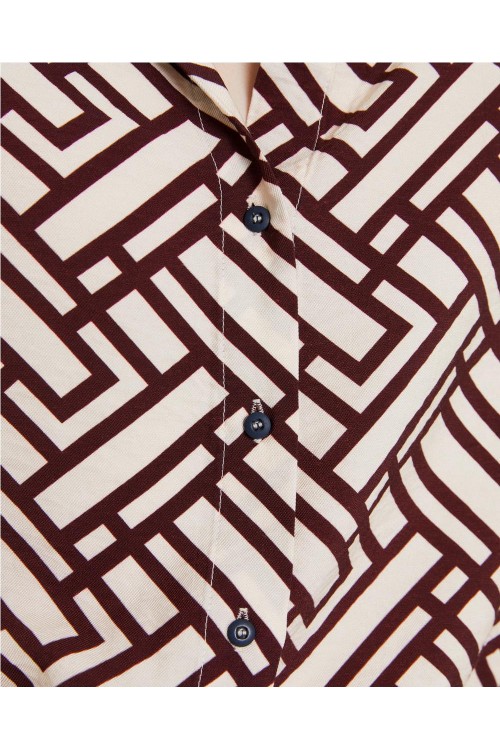 CAMISA ANDAM BURDEOS