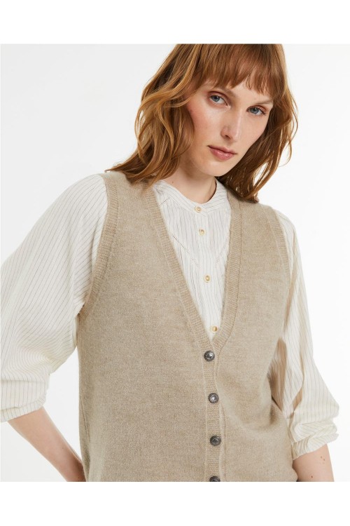 CHALECO ANDAM BEIGE