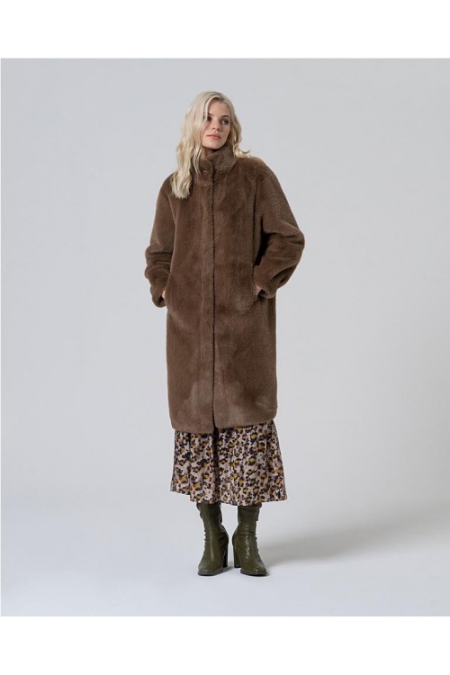 ABRIGO SURKANA MARRON