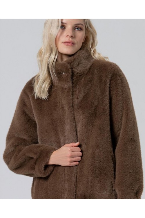 ABRIGO SURKANA MARRON